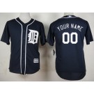 Youth Detroit Tigers Customized Navy Blue Cool Base Jersey