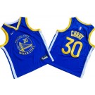 Youth Golden State Warriors #30 Stephen Curry Blue Icon Swingman Jersey