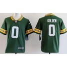 Youth Green Bay Packers #0 Matthew Golden Limited Green Vapor Jersey