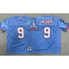 Youth Houston Oilers #9 Steve McNair Light Blue Throwback Jersey