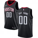 Youth Houston Rockets Customized Black Icon Swingman Nike Jersey