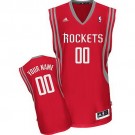 Youth Houston Rockets Customized Red Swingman Adidas Jersey