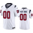 Youth Houston Texans Customized Limited White FUSE Vapor Jersey