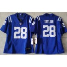 Youth Indianapolis Colts #28 Jonathan Taylor Limited Royal FUSE Vapor Jersey