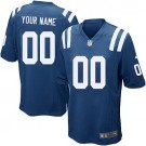 Youth Indianapolis Colts Customized Game Blue Jersey