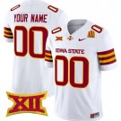 Youth Iowa State Cyclones Custom Limited White FUSE College Football Jersey