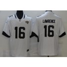 Youth Jacksonville Jaguars #16 Trevor Lawrence Limited White Vapor Jersey