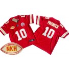Youth Kansas City Chiefs #10 Isiah Pacheco Limited Red NKH FUSE Vapor Jersey