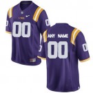 Youth LSU Tigers Customized Purple College Football Jersey