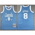 Youth Los Angeles Lakers #8 Kobe Bryant Light Blue 2004 Throwback Swingman Jersey