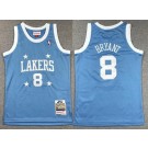 Youth Los Angeles Lakers #8 Kobe Bryant Light Blue 2004 Throwback Swingman Jersey