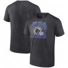 Youth Los Angeles Rams Charcoal Super Bowl LVI Champions Favorite Retro T-Shirt
