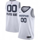 Youth Memphis Grizzlies Customized White Stitched Swingman Jersey