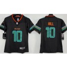 Youth Miami Dolphins #10 Tyreek Hill Limited Black Rivalries Vapor Jersey
