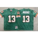 Youth Miami Dolphins #13 Dan Marino Green Throwback Jersey