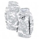 Youth Miami Dolphins Arctic Camo 2024 Salute to Service Club Fleece Pullover Hoodie