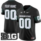 Youth Michigan State Spartans Custom Limited Black FUSE College Football Jersey