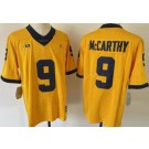 Youth Michigan Wolverines #9 JJ McCarthy Yellow College Football Jersey
