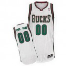 Youth Milwaukee Bucks Customized White Swingman Adidas Jersey