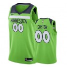 Youth Minnesota Timberwolves Customized Green Statement Stitched Swingman Jersey