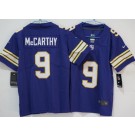 Youth Minnesota Vikings #9 JJ McCarthy Limited Purple Classic Vapor Jersey
