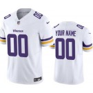 Youth Minnesota Vikings Customized Limited White FUSE Vapor Jersey