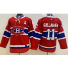 Youth Montreal Canadiens #11 Brendan Gallagher Red Jersey