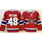 Youth Montreal Canadiens #48 Lane Hutson Red Authentic Jersey
