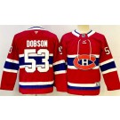 Youth Montreal Canadiens #53 Noah Dobson Red Authentic Jersey