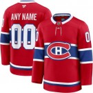 Youth Montreal Canadiens Customized Red Fanatics Authentic Jersey