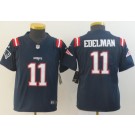 Youth New England Patriots #11 Julian Edelman Limited Navy 2020 Vapor Untouchable Jersey