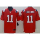 Youth New England Patriots #11 Julian Edelman Limited Red Vapor Untouchable Jersey