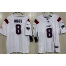 Youth New England Patriots #8 Stefon Diggs Limited White Vapor Jersey