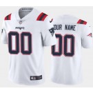 Youth New England Patriots Customized Limited White 2020 Vapor Untouchable Jersey