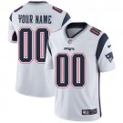 Youth New England Patriots Customized Limited White Vapor Untouchable Jersey