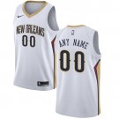 Youth New Orleans Pelicans Customized White Icon Swingman Nike Jersey