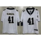 Youth New Orleans Saints #41 Alvin Kamara Limited White Vapor Jersey
