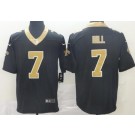 Youth New Orleans Saints #7 Taysom Hill Limited Black Vapor Jersey