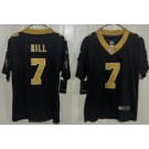 Youth New Orleans Saints #7 Taysom Hill Limited Black Vapor Jersey