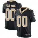 Youth New Orleans Saints Customized Limited Black Vapor Untouchable Jersey