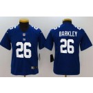 Youth New York Giants #26 Saquon Barkley Limited Blue Vapor Untouchable Jersey