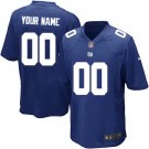 Youth New York Giants Customized Game Blue Jersey