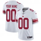Youth New York Giants Customized Limited White Vapor Untouchable Jersey