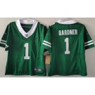 Youth New York Jets #1 Sauce Gardner Limited Green 2024 FUSE Vapor Jersey