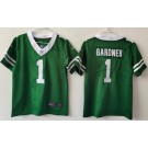Youth New York Jets #1 Sauce Gardner Limited Green 2024 Vapor Jersey