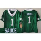 Youth New York Jets #1 Sauce Gardner Limited Green Nickname Sauce FUSE Vapor Jersey