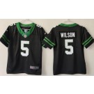 Youth New York Jets #5 Garrett Wilson Limited Black 2024 Vapor Jersey