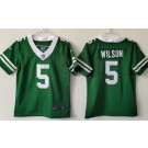 Youth New York Jets #5 Garrett Wilson Limited Green 2024 Vapor Jersey