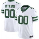 Youth New York Jets Customized Limited White Legacy FUSE Vapor Jersey