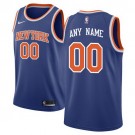 Youth New York Knicks Customized Blue Icon Swingman Nike Jersey